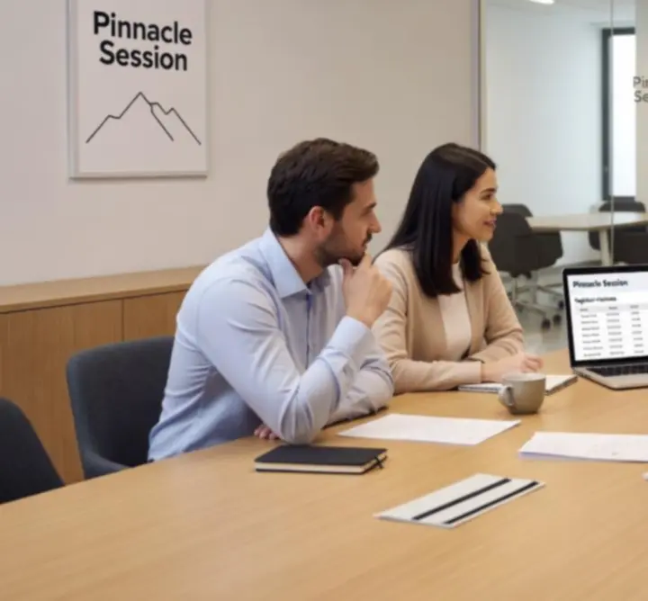 Szervezési megbeszélés a Pinnacle Session eseményekhez