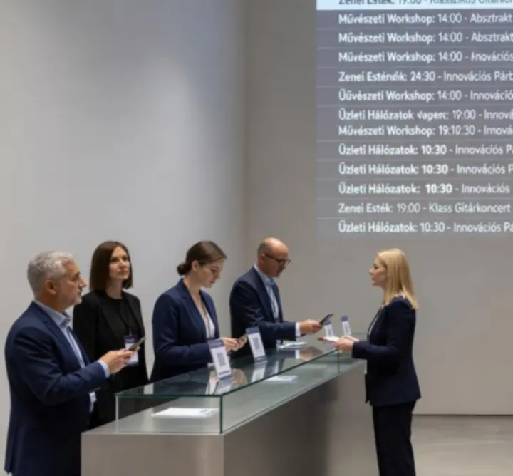 Áttekinthető eseménynaptár vizuális megjelenítése